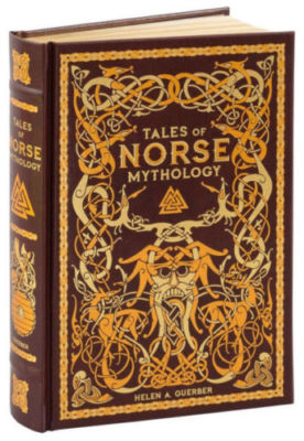 TALES OF NORSE MYTHOLOGY by Helen Guerber Brand New Sealed Leather Bound Gift-image