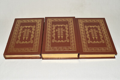 Easton Press 3V CIVIL GALLIC WARS JULIUS CAESAR Meier 2002 1ST LEATHER FINE/RARE-image