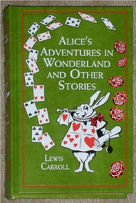 ALICE IN WONDERLAND & OTHER STORIES ~ LEATHER HC ~ LEWIS CARROLL ~ ILLUS TENNIEL-image