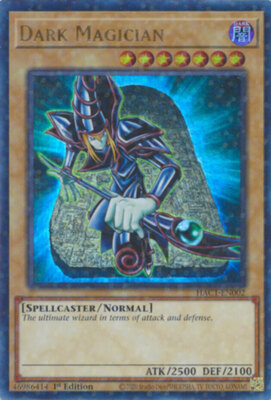 Yugioh! LP Dark Magician - HAC1-EN002 - Ultra Rare - 1st Edition (Duel Terminal)-image
