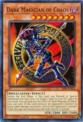 YUGIOH Dark Magician of Chaos Deck Complete 40 Cards-image