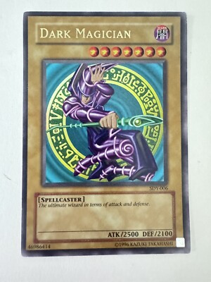 Yugioh - Dark Magician SDY-006 Ultra Rare Unlimited Nm-image