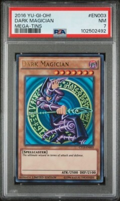 Dark Magician CT13-EN003 2016 Mega-Tins Limited Edition Yugioh PSA 7-image