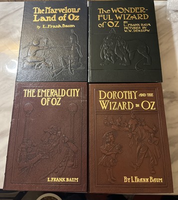 THE WIZARD OF OZ COLLECTION Frank Baum EASTON PRESS Illustrated — Near Mint-image