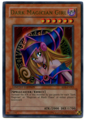 Yugioh Dark Magician Girl RDS-ENSE2 Limited Edition Ultra Rare YuGiOh NM-image
