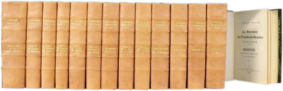 Dreyfus Case Exceptional Collection 14 Volumes Uniform Binding 1899-1908-image