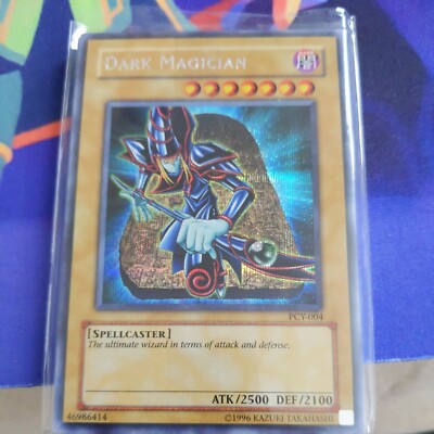 yugioh Dark Magician PCY-004 Secret Rare Unlimited Edition mint near mint-image