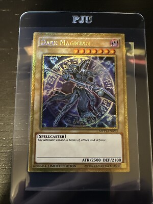Dark Magician (Gold Secret Rare) MVP1-ENGV3 The Dark Side of Dimensions Movie -image