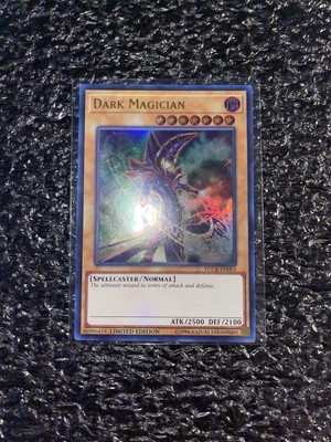 Yugioh Dark Magician YUCB-EN001 Ultra Rare Limited Edition Light Play-image