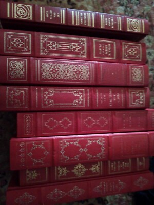 Franklin Library Heirloom Collection Books Collector Lot of 8 Hardcover 1970's-image