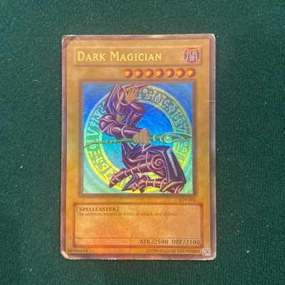 Yugioh Dark Magician Sdy Extreme Holo Bleed Mp-image